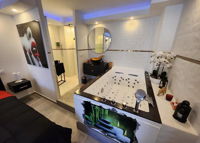 Love Room Romantique Avec Jacuzzi 2 Places